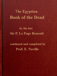 The Egyptian Book of the dead — Anonymous cover