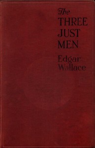 The Three Just Men — Edgar Wallace cover