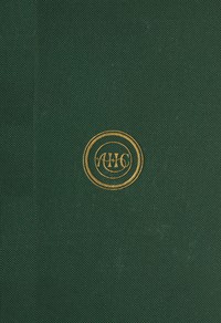 Prose remains of Arthur Hugh Clough, with a selection from his letters and a memoir — Arthur Hugh Clough cover