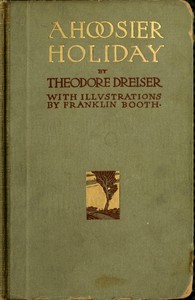 A Hoosier holiday — Theodore Dreiser cover