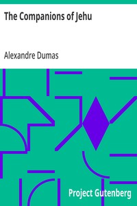 The Companions of Jehu — Alexandre Dumas cover