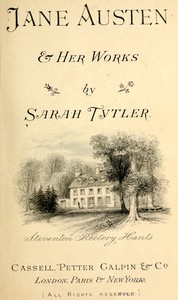 Jane Austen and her works — Sarah Tytler cover