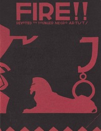 Fire!! : $b A quarterly devoted to the younger Negro artists, Volume 1, Number 1 — Anonymous cover