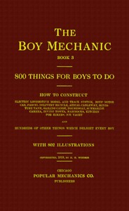 The boy mechanic, book 3 : $b 800 things for boys to do — Anonymous cover