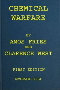 Chemical warfare — Amos A. (Amos Alfred) Fries cover
