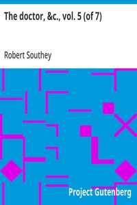 The doctor, &c., vol. 5 (of 7) — Robert Southey cover