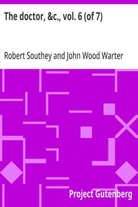 The doctor, &c., vol. 6 (of 7) — Robert Southey cover