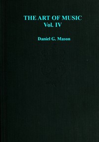 The art of music, Vol. 04 (of 14) : $b Music in America — Anonymous cover