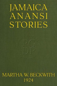 Jamaica Anansi stories — Martha Warren Beckwith cover