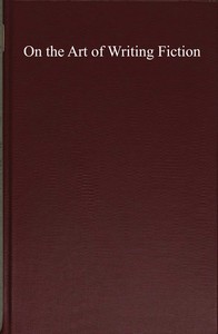 On the art of writing fiction — Anonymous cover