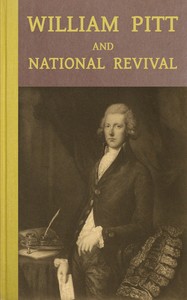 William Pitt and national revival — J. Holland (John Holland) Rose cover
