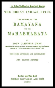 The Great Indian Epics : $b The Stories of the Ramayana and the Mahabharata — Anonymous cover