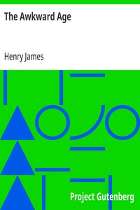 The Awkward Age — Henry James cover