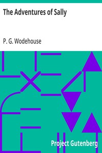 The Adventures of Sally — P. G. (Pelham Grenville) Wodehouse cover