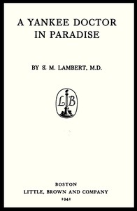 A Yankee doctor in paradise cover