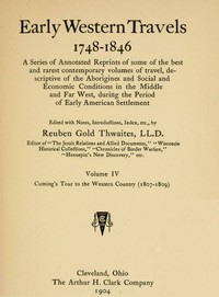 Cuming's tour to the western country (1807-1809) — Fortescue Cuming cover