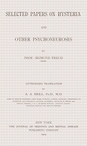 Selected papers on hysteria and other psychoneuroses — Sigmund Freud cover