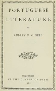 Portuguese literature cover