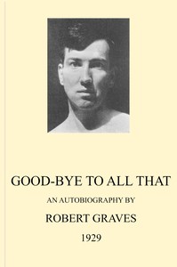 Good-bye to all that : $b An autobiography — Robert Graves cover