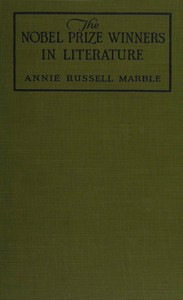The Nobel Prize winners in literature — Annie Russell Marble cover