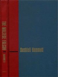 The Maltese falcon — Dashiell Hammett cover