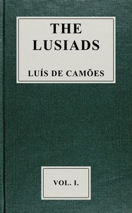Os Lusiadas (The Lusiads), vol. 1 of 2 — Luís de Camões cover