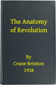 The anatomy of revolution — Crane Brinton cover