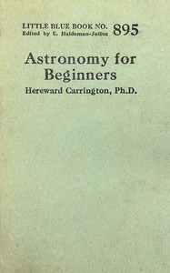 Astronomy for beginners — Hereward Carrington cover