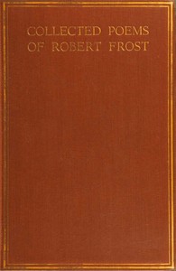 Collected poems of Robert Frost — Robert Frost cover