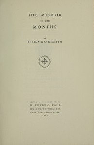 The mirror of the months — Sheila Kaye-Smith cover