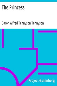 The Princess — Alfred Tennyson, Baron Tennyson cover
