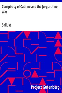 Conspiracy of Catiline and the Jurgurthine War — Sallust cover