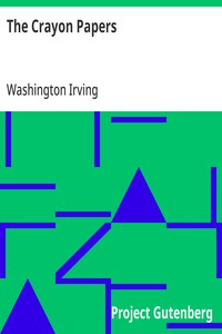 The Crayon Papers — Washington Irving cover