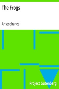 The Frogs — Aristophanes cover