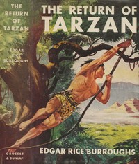 The Return of Tarzan — Edgar Rice Burroughs cover