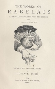 Gargantua and Pantagruel, Illustrated, Book 1 — François Rabelais cover