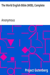 The World English Bible (WEB), Complete — Anonymous cover