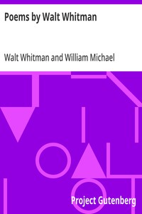 Poems by Walt Whitman — Walt Whitman cover