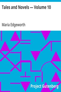 Tales and Novels — Volume 10: Helen — Maria Edgeworth cover