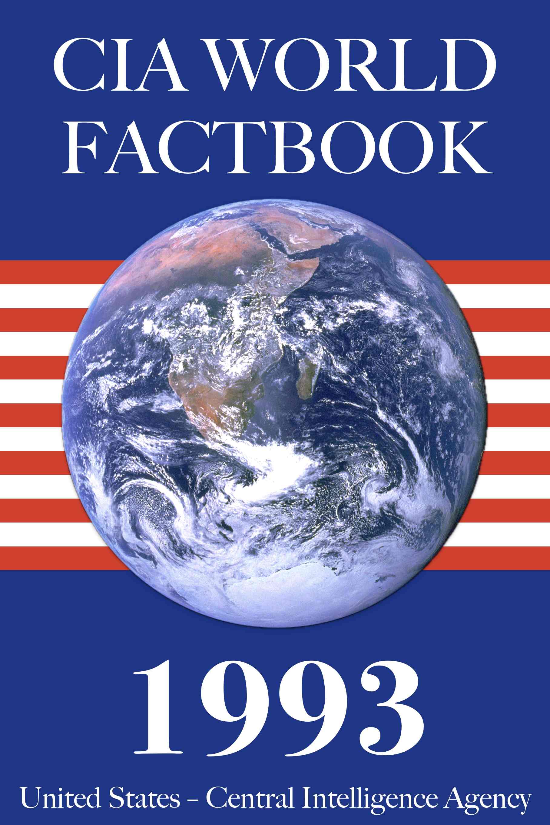 The 1993 CIA World Factbook cover