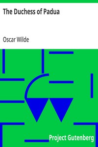 The Duchess of Padua — Oscar Wilde cover
