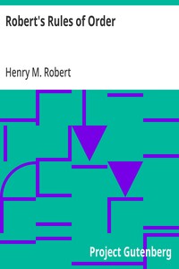 Robert's Rules of Order: Pocket Manual of Rules of Order for Deliberative Assemblies — Henry M. (Henry Martyn) Robert cover