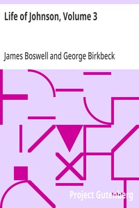 Life of Johnson, Volume 3: 1776-1780 — James Boswell cover