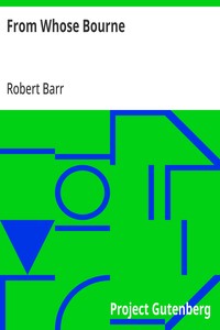 From Whose Bourne — Robert Barr cover