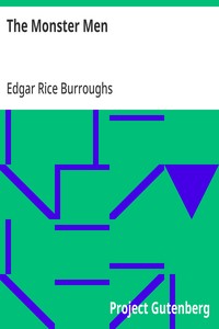 The Monster Men — Edgar Rice Burroughs cover