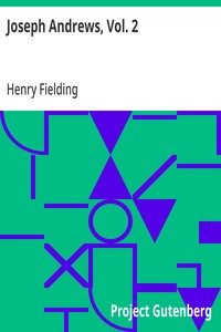 Joseph Andrews, Vol. 2 cover