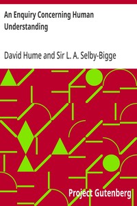 An Enquiry Concerning Human Understanding cover