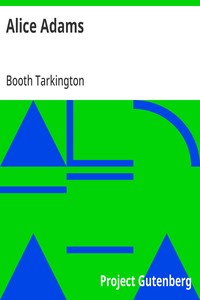 Alice Adams — Booth Tarkington cover