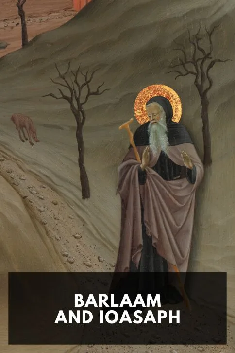 Barlaam and Ioasaph — Anonymous cover