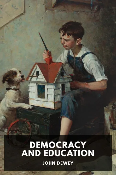 Democracy and Education — John Dewey cover
